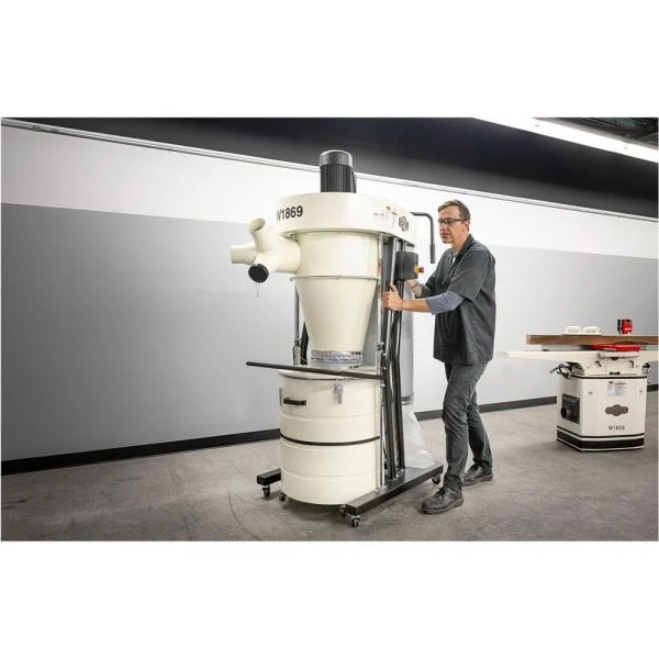 Shop Fox 3 HP Portable Cyclone Dust Collector W1869 - Image 2