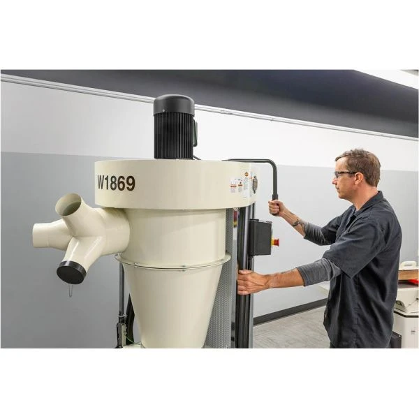 Shop Fox 3 HP Portable Cyclone Dust Collector W1869 - Image 3