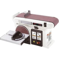 Shop Fox 4 In. X 36 In. Horizontal/Vertical Belt Sander With 6 In. Disc W1855