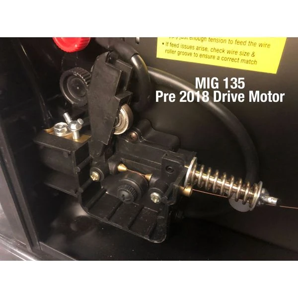 Replacement Knurled Drive Roller (Key Way Style) For Eastwood MIG 135 Welder - Image 2