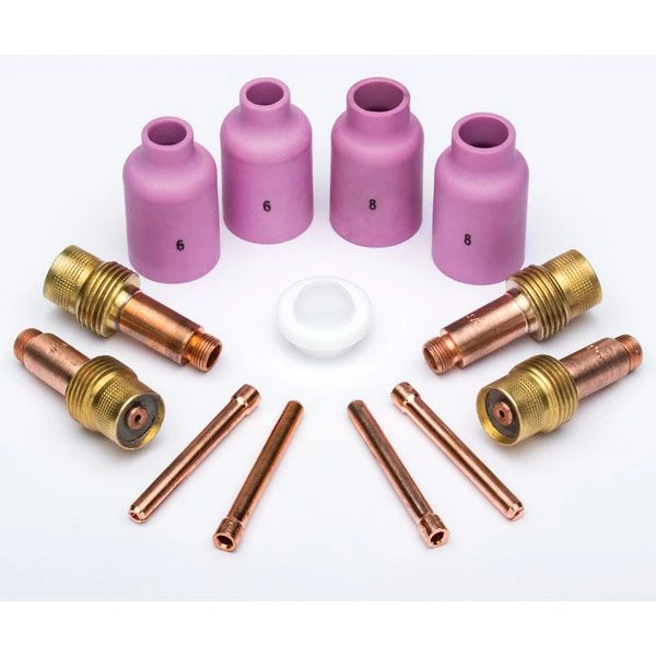 Eastwood TIG Welder #6/8 Gas Lens Components Kit - Image 2